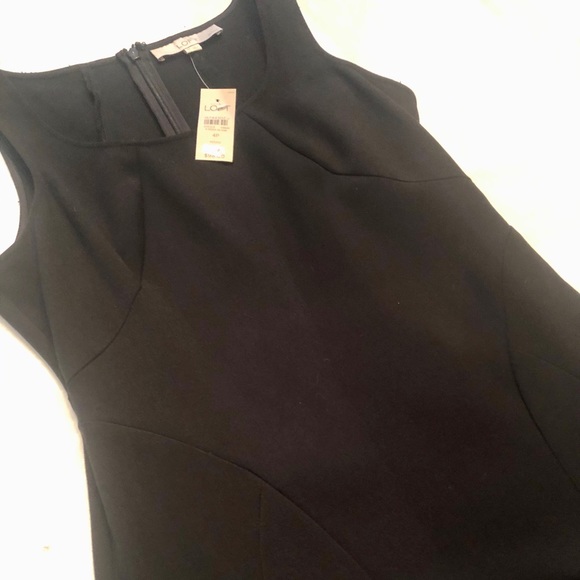 NWT Anne Taylor LOFT Business Dress Black Size 4p - Picture 9 of 13
